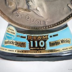 RARE-T Jim Beam - Indian Head Limited Edition 1967 Diamond Jubilee Vintage Decanter