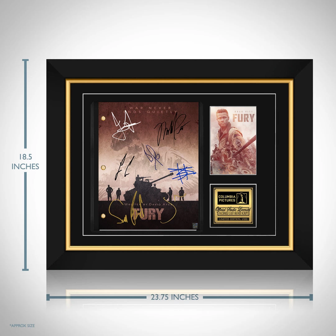 RARE-T Fury Script Limited Signature Edition Studio Licensed Custom Frame 9 RARE-T Fury Script Limited Signature Edition Studio Licensed Custom Frame
