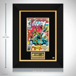 RARE-T G.I. Joe A Real American Hero #1 Comic Cover Photo Limited Signature Edition Studio Licensed Custom Frame Limited Edition Frames 10 RARE-T G.I. Joe A Real American Hero #1 Comic Cover Photo Limited Signature Edition Studio Licensed Custom Frame Limited Edition Frames
