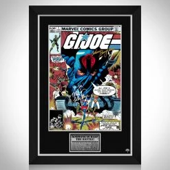RARE-T G.I, Joe Animated Series Mini Poster Limited Signature Edition Studio Licensed Custom Frame