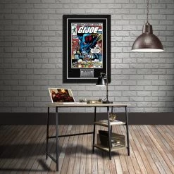 RARE-T G.I, Joe Animated Series Mini Poster Limited Signature Edition Studio Licensed Custom Frame
