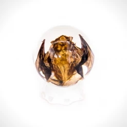 Insect Ancient Artifacts Authentic 'Bat Sphere' Resin Paperweight/Display