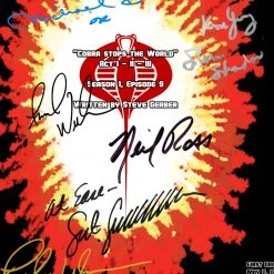 RARE-T Limited Edition Frames GI Joe A Real American Hero Script Limited Signature Edition Studio Licensed Custom Frame