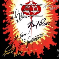 RARE-T Limited Edition Frames GI Joe A Real American Hero Script Limited Signature Edition Studio Licensed Custom Frame