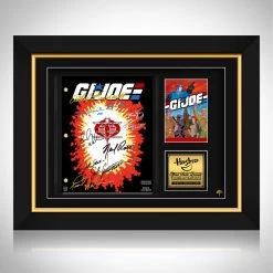 RARE-T Limited Edition Frames GI Joe A Real American Hero Script Limited Signature Edition Studio Licensed Custom Frame