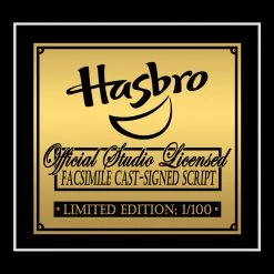 RARE-T Limited Edition Frames GI Joe A Real American Hero Script Limited Signature Edition Studio Licensed Custom Frame