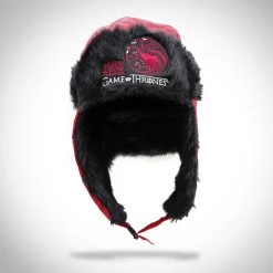 KATALYST Ready To Ship! 48 Hour Shipping! Game Of Thrones - Targaryen Trapper Winter Hat With Flaps