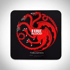 KATALYST HBO - Game Of Thrones ‘You Win Or You Die’ Set Of 4 Coasters Drink Mats