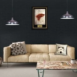 RARE-T Game Of Thrones The North Remembers Limited Signature Edition Studio Licensed Movie Mini Poster Custom Frame