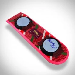 PPC Back To The Future - Beckett Witnessed Certified Hand-Signed Hoverboard By Christopher Lloyd With Custom Display Signed Memorabilia