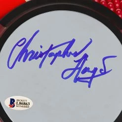 PPC Back To The Future - Beckett Witnessed Certified Hand-Signed Hoverboard By Christopher Lloyd With Custom Display Signed Memorabilia