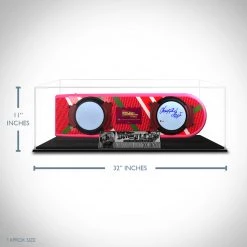 PPC Back To The Future - Beckett Witnessed Certified Hand-Signed Hoverboard By Christopher Lloyd With Custom Display Signed Memorabilia