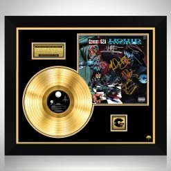 RARE-T Limited Edition Frames Genius/GZA - Liquid Swords Gold LP Limited Signature Edition Studio Licensed Custom Frame