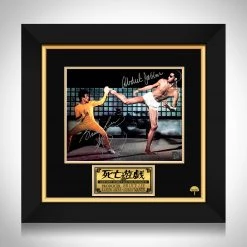 RARE-T Limited Edition Frames Game Of Death Bruce Lee & Kareem Abdul-Jabbar Photo Limited Signature Edition Studio Licensed Custom Frame