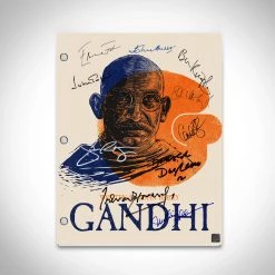 RARE-T Limited Edition Frames Gandhi 1982 Script Limited Signature Edition Studio Licensed Custom Frame 15 RARE-T Limited Edition Frames Gandhi 1982 Script Limited Signature Edition Studio Licensed Custom Frame