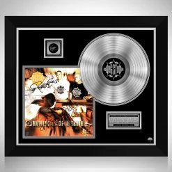 RARE-T Limited Edition Frames Gang Starr - Moment Of Truth Platinum LP Limited Signature Edition Studio Licensed Custom Frame