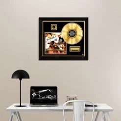 RARE-T Gang Starr - Moment Of Truth Gold LP Limited Signature Edition Studio Licensed Custom Frame Limited Edition Frames