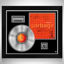 RARE-T Limited Edition Frames Garbage - Version 2.0 Platinum LP Limited Signature Edition Studio Licensed Custom Frame