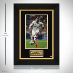 RARE-T NEW Real Madrid - Gareth Bale Photo Limited Signature Edition Studio Licensed Custom Frame