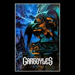 RARE-T Gargoyles Animted Series Transcript Limited Signature Edition Studio Licensed Custom Frame Limited Edition Frames