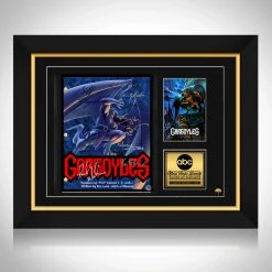 RARE-T Gargoyles Animted Series Transcript Limited Signature Edition Studio Licensed Custom Frame Limited Edition Frames