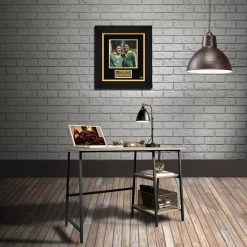 RARE-T Brazil National Football Team - Pele & Garrincha Photo Limited Signature Edition Studio Licensed Custom Frame