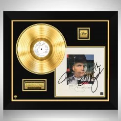 RARE-T Garth Brooks The Collection Gold LP Limited Signature Edition Studio Licensed Custom Frame Limited Edition Frames