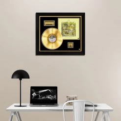 RARE-T Limited Edition Frames Genesis Selling England By The Pound Gold LP Limited Signature Edition Studio Licensed Custom Frame