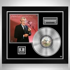 RARE-T George Burns - I Wish I Was 18 Again Platinum LP Limited Signature Edition Studio Licensed Custom Frame Limited Edition Frames