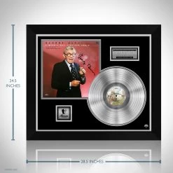 RARE-T George Burns - I Wish I Was 18 Again Platinum LP Limited Signature Edition Studio Licensed Custom Frame Limited Edition Frames