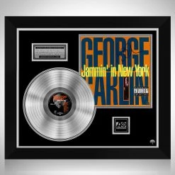 RARE-T Limited Edition Frames George Carlin - Jammin' In New York Platinum LP Limited Signature Edition Studio Licensed Custom Frame