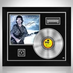 Rare-T Limited Edition Frames George Harrison - Cloud Nine Limited Signature Edition Studio Licensed Platinum LP Custom Frame