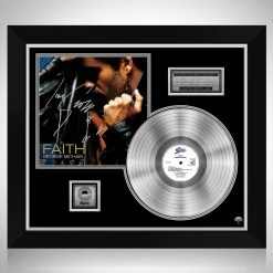 RARE-T Limited Edition Frames George Michael Faith Platinum LP Limited Signature Edition Studio Licensed Custom Frame