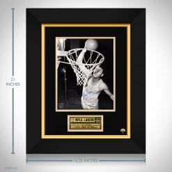 RARE-T Minneapolis Lakers George Mikan Photo Limited Signature Edition Studio Licensed Custom Frame