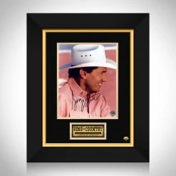 RARE-T Limited Edition Frames George Strait Photo Limited Signature Edition Studio Licensed Custom Frame