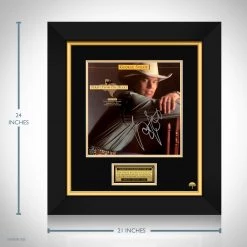 RARE-T Limited Edition Frames George Strait Strait From The Heart LP Cover Limited Signature Edition Studio Licensed Custom Frame