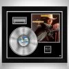 RARE-T George Strait - Strait From The Heart Platinum LP Limited Signature Edition Studio Licensed Custom Frame