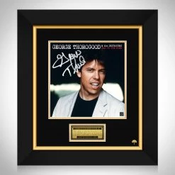 RARE-T Limited Edition Frames George Thorogood And The Destroyers - Bad To The Bone LP Cover Limited Signature Edition Studio Licensed Custom Frame