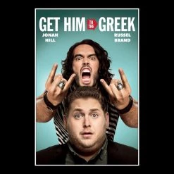 RARE-T Limited Edition Frames Get Him To The Greek Script Limited Signature Edition Studio Licensed Custom Frame