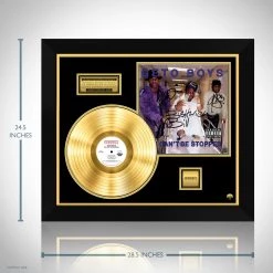 RARE-T Limited Edition Frames Geto Boys - We Can't Be Stopped Gold LP Limited Signature Edition Studio Licensed Custom Frame