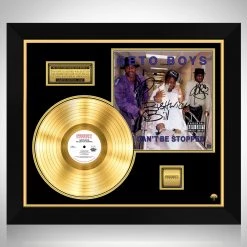 RARE-T Limited Edition Frames Geto Boys - We Can't Be Stopped Gold LP Limited Signature Edition Studio Licensed Custom Frame