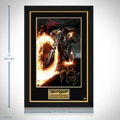 RARE-T Ghost Rider Art Print Limited Signature Edition Studio Licensed Custom Frame 10 RARE-T Ghost Rider Art Print Limited Signature Edition Studio Licensed Custom Frame