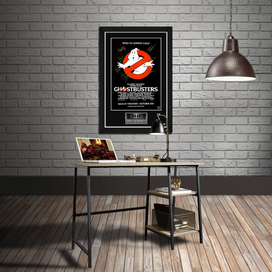 RARE-T Ghostbusters Movie Mini Poster Limited Signature Edition Studio Licensed Custom Frame 5 RARE-T Ghostbusters Movie Mini Poster Limited Signature Edition Studio Licensed Custom Frame