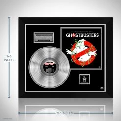 RARE-T Ghostbusters Original Soundtrack Platinum LP Limited Signature Edition Custom Frame Limited Edition Frames 12 RARE-T Ghostbusters Original Soundtrack Platinum LP Limited Signature Edition Custom Frame Limited Edition Frames