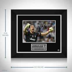 RARE-T Juventus - Gianluigi Buffon Photo Limited Signature Edition Studio Licensed Custom Frame 9 RARE-T Juventus - Gianluigi Buffon Photo Limited Signature Edition Studio Licensed Custom Frame