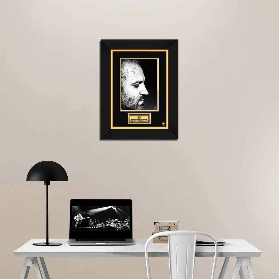RARE-T Gianni Versace Memorial Photo Limited Signature Edition Studio Licensed Custom Frame 3 RARE-T Gianni Versace Memorial Photo Limited Signature Edition Studio Licensed Custom Frame