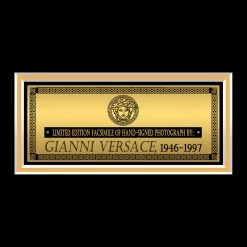 RARE-T Limited Edition Frames Gianni Versace Memorial Photo Limited Signature Edition Studio Licensed Custom Frame 11 RARE-T Limited Edition Frames Gianni Versace Memorial Photo Limited Signature Edition Studio Licensed Custom Frame