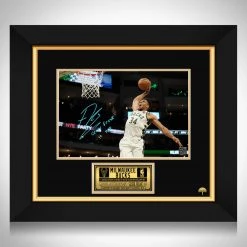 RARE-T Sports Memorabilia Milwaukee Bucks - Giannis Antetokounmpo Photo Limited Signature Edition Licensed Custom Frame