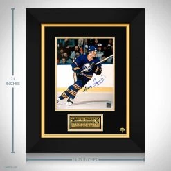 RARE-T Buffalo Sabres - Gilbert Perreault Photo Limited Signature Edition Studio Licensed Custom Frame Sports Memorabilia