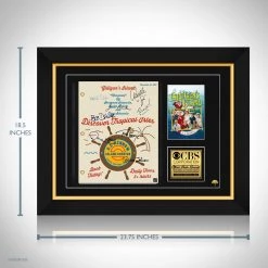 RARE-T Gilligan's Island Script Limited Signature Edition Studio Licensed Custom Frame